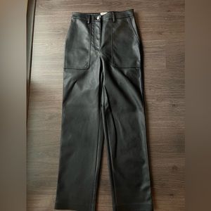 Aritzia leather pants. Wilfred free. Size 2